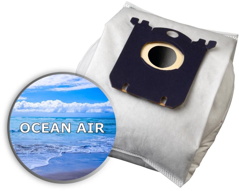 Sáčky do vysavače KOMA SB02S AROMATIC BAGS OCEAN AIR - Electrolux Multi Bag, 4ks