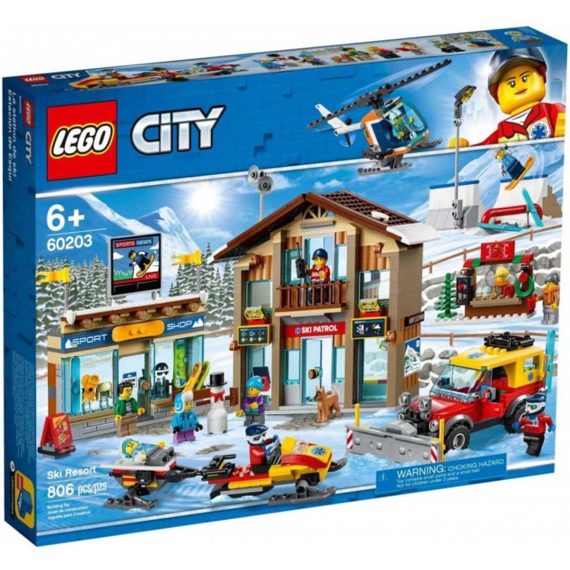LEGO stavebnice LEGO City Town 60203 Lyžařský areál