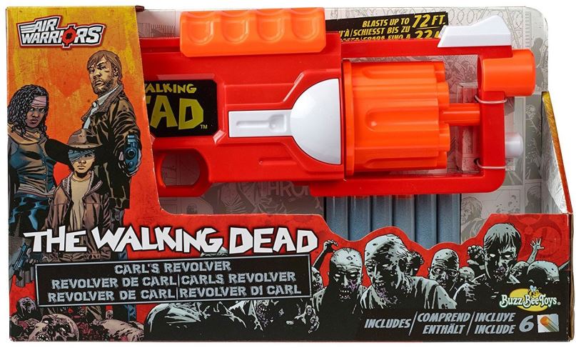 Dětská pistole BuzzBee The Walking Dead Rick's Revolver