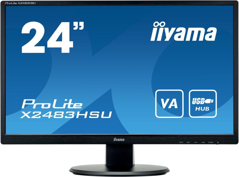 LCD monitor 24" iiyama ProLite X2483HSU-B5