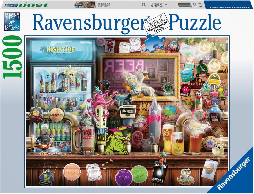 Puzzle Ravensburger Puzzle 175109 Řemeslné Pivo 1500 Dílků