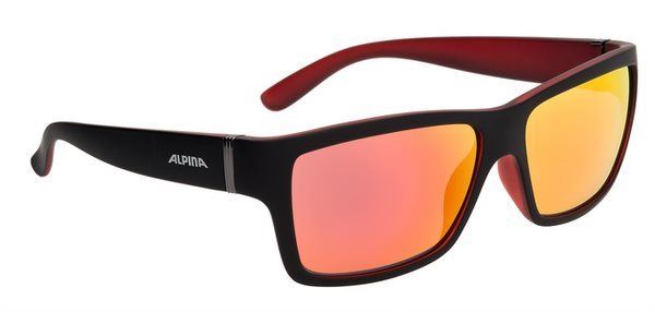 Cyklistické brýle Alpina Kacey black matt-red