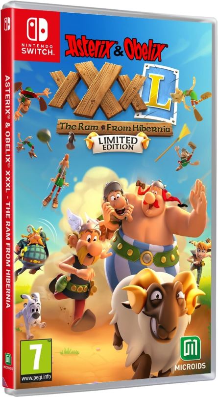Hra na konzoli Asterix & Obelix XXXL: The Ram From Hibernia - Limited Edition - Nintendo Switch