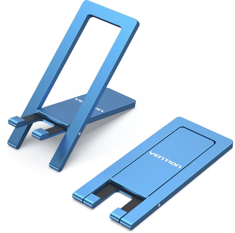 Držák na mobilní telefon Vention Portable Cell Phone Stand Holder for Desk Blue Aluminium Alloy Type