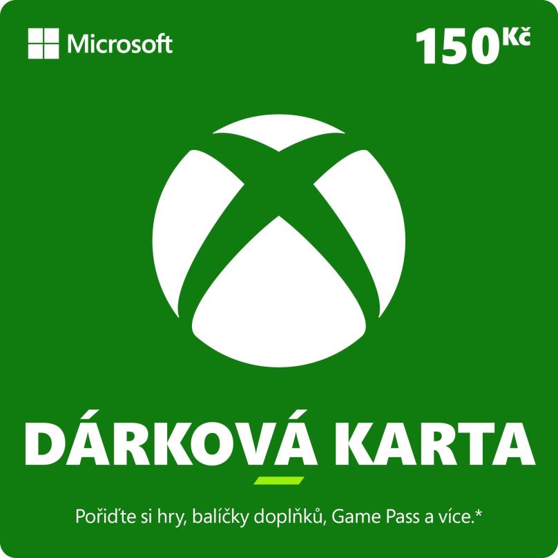 Dobíjecí karta Xbox Live Dárková karta