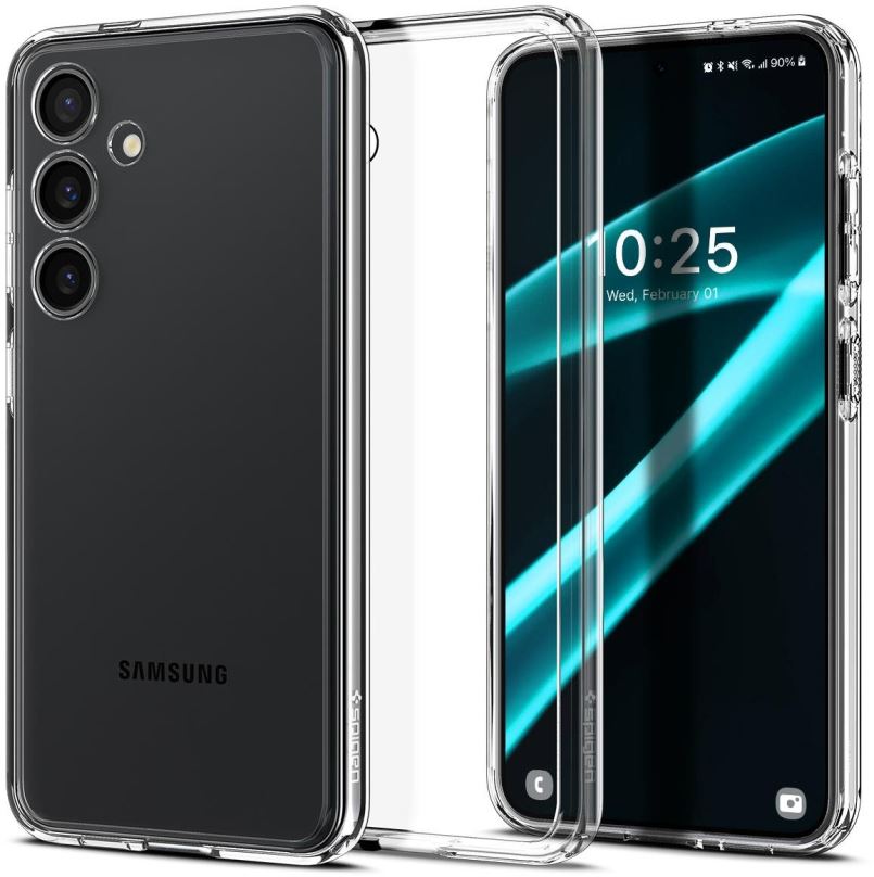 Kryt na mobil Spigen Ultra Hybrid Crystal Clear Samsung Galaxy S24+