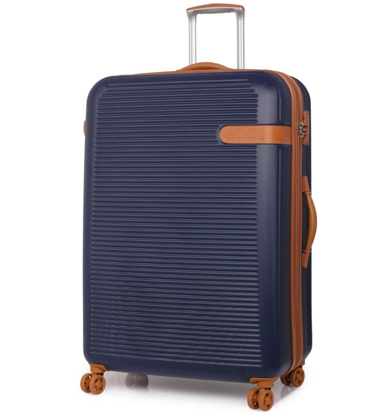 Cestovní kufr ROCK TR-0159/3-XL ABS - modrá