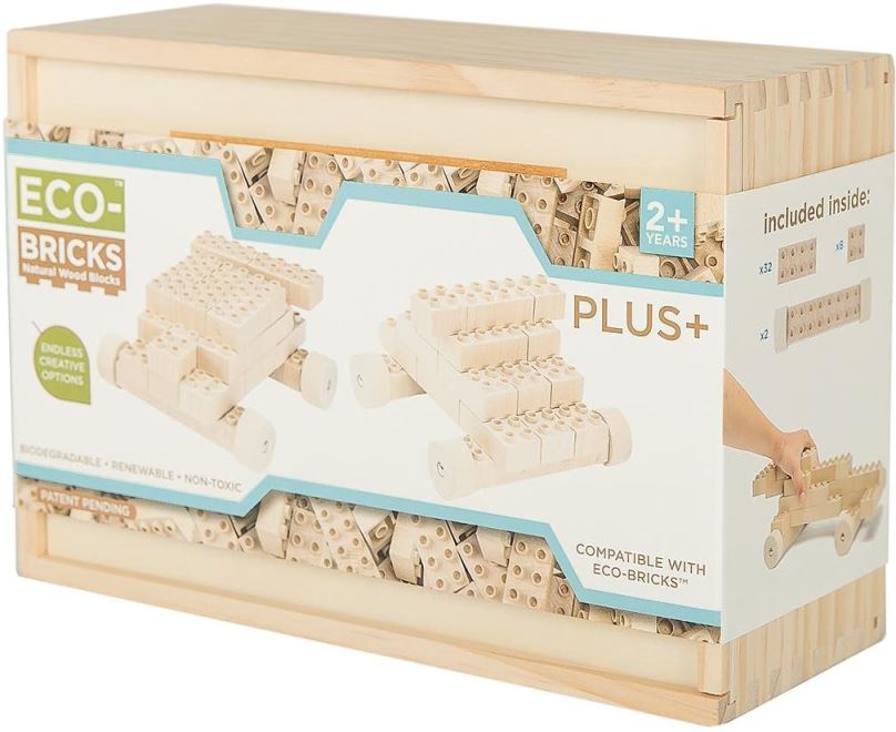 Stavebnice Once Kids Eco-Bricks Plus+ 42 dílů