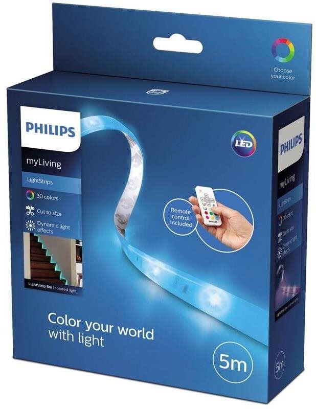 Philips 70102/31/P6 LED pásek 5m Cost-dow 1x17W | 260lm | RGB