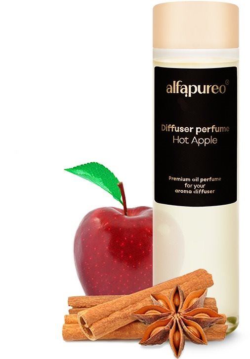 Náplň do difuzéru AlfaPureo olej Hot Apple, 200 ml
