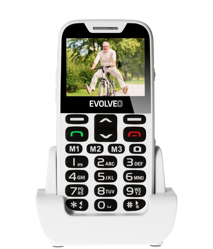 Mobilní telefon EVOLVEO EasyPhone XD bílý