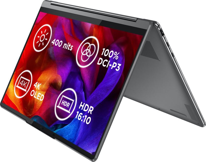 Tablet PC Lenovo Yoga 9 14IRP8 Storm Grey celokovový + aktivní stylus Lenovo