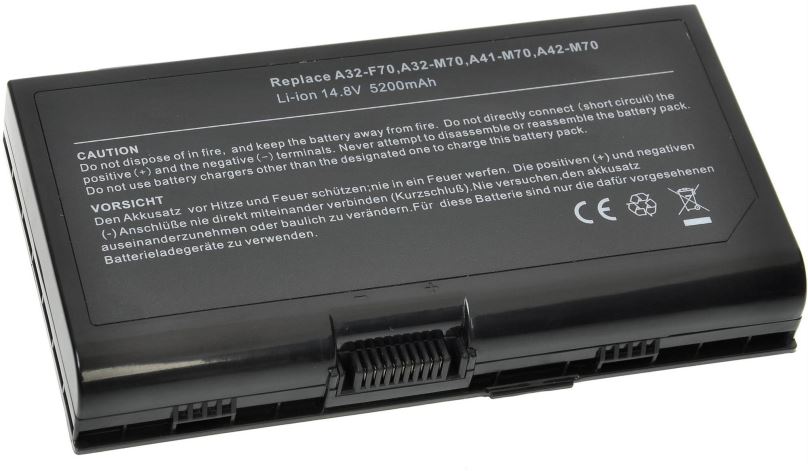 Baterie pro notebook Avacom pro Asus X71/M70/N70/G71 series Li-ion 14.8V 5200mAh