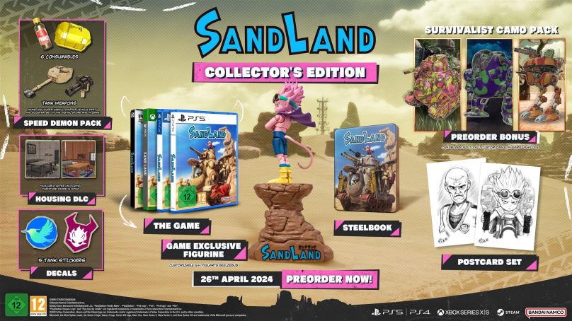 Hra na konzoli Sand Land: Collectors Edition - PS4