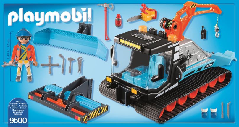 Stavebnice Playmobil 9500 Sněžná rolba