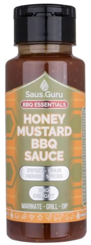 BBQ grilovací omáčka Honey Mustard 250ml Saus.Guru