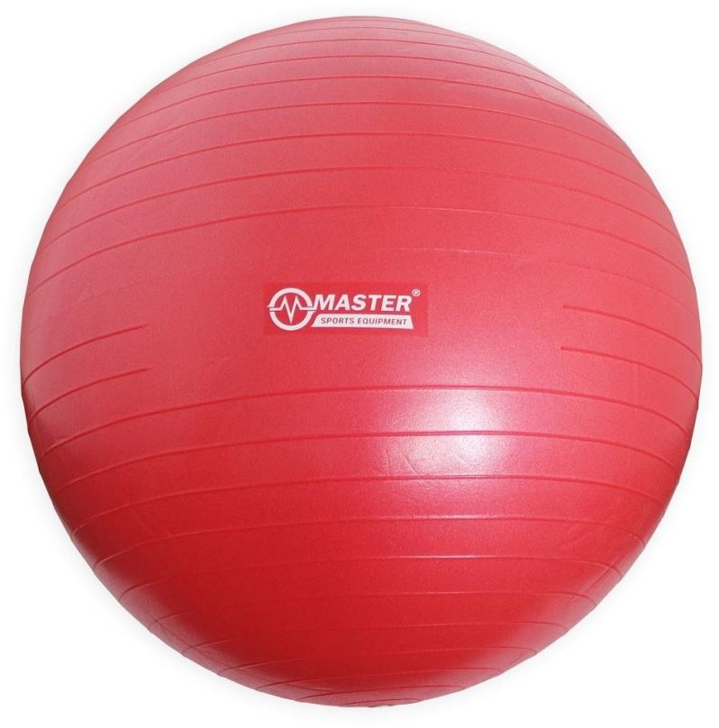 Gymnastický míč MASTER Super Ball průměr 75 cm, červený
