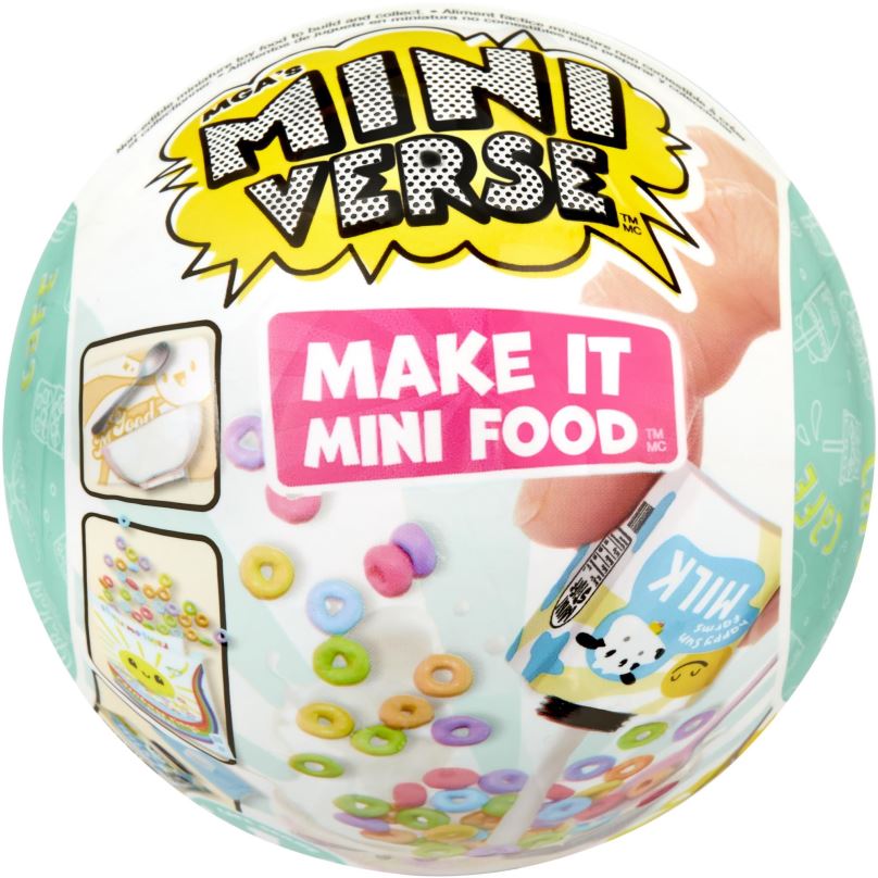 Doplňky k figurkám MGA's Miniverse – Mini Food Kavárna