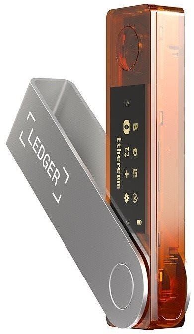 Hardware peněženka Ledger Nano X Blazing Orange Crypto Hardware Wallet
