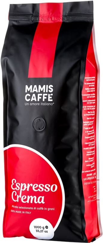 Káva Mami's Caffé Espresso Crema, zrnková, 1000g
