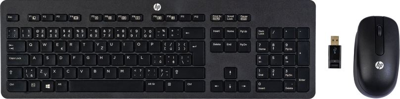 Set klávesnice a myši HP Slim Wireless Keyboard and Mouse - CZ