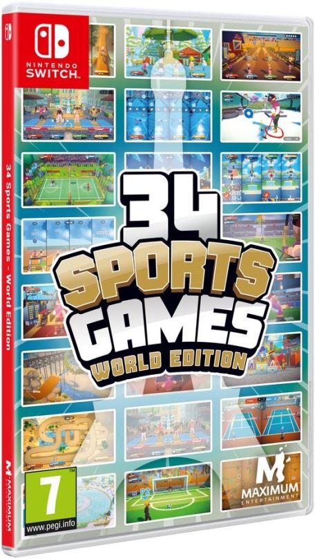 Hra na konzoli 34 Sports Games - World Edition - Nintendo Switch