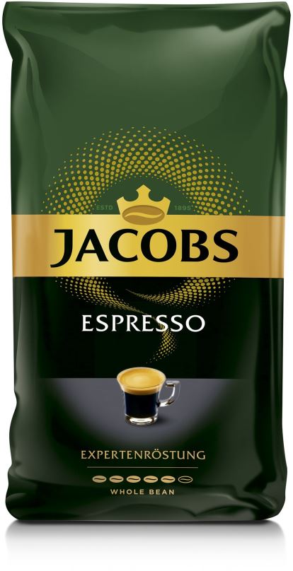 Káva Jacobs Espresso, zrnková káva, 1000g
