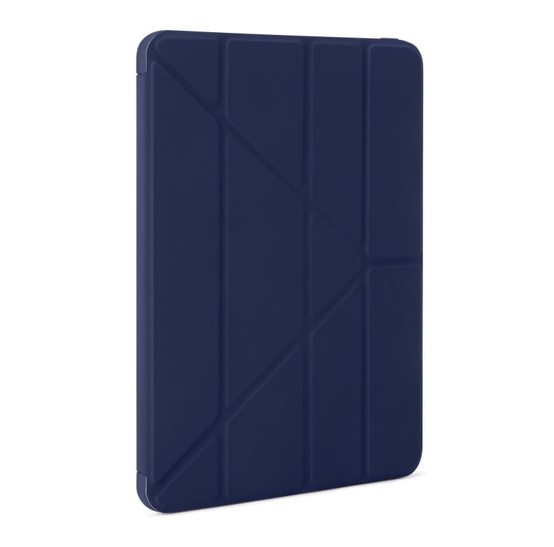 Pouzdro na tablet Pipetto Origami TPU pouzdro pro Apple iPad Pro 11“ (2021/2020/2018) – tmavě modrá