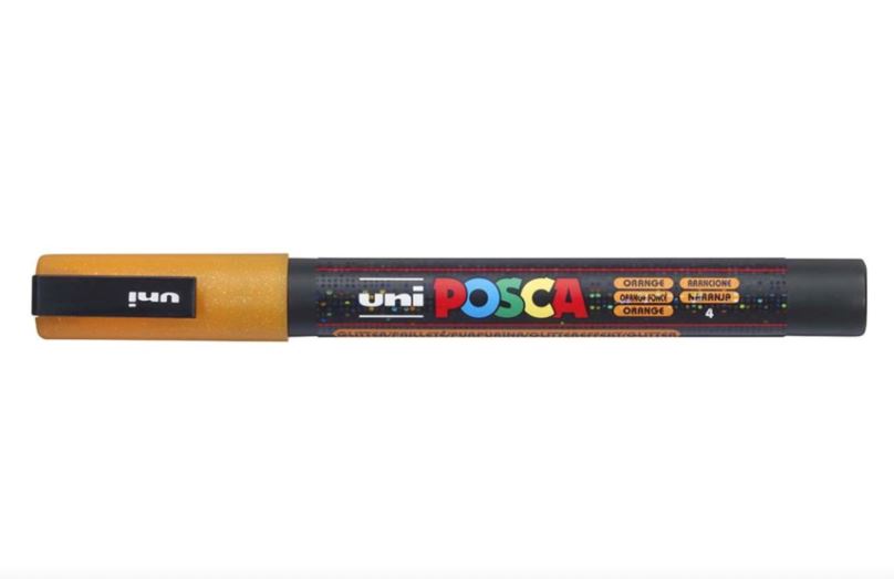 POSCA akrylový popisovač PC-3M, 0,9-1,3 mm Barva: Oranžová