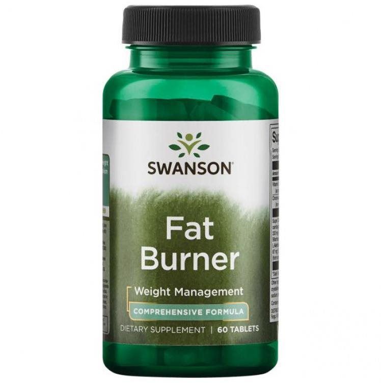 Spalovač tuků Swanson Fat Burner (spalovač tuku), 60 tablet