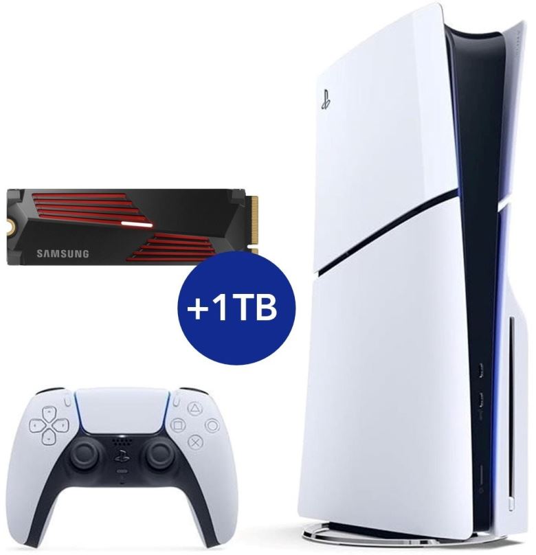 Herní konzole PlayStation 5 (Slim) + 1TB SSD