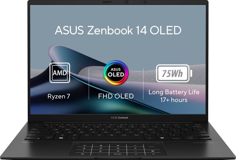 Notebook ASUS Zenbook 14 OLED UM3406HA-OLED089X Jade Black celokovový