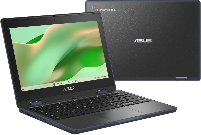 Chromebook ASUS Chromebook CR11 Flip/CR1102F/N100/11,6"/1366x768/T/4GB/64GB eMMC/UHD/Chrome EDU/Gray/2R