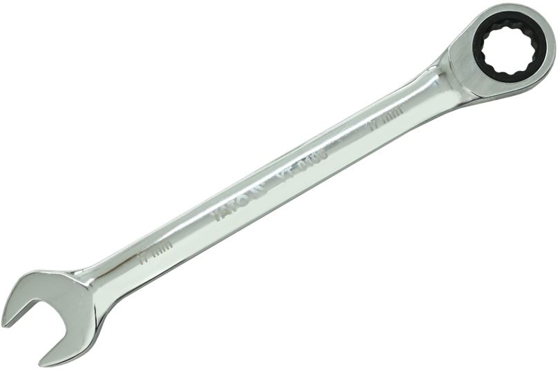 Očkoplochý klíč Yato Klíč očkoplochý ráčnový 17 mm