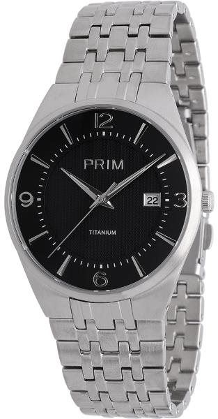 Pánské hodinky PRIM Slim Titanium 2022 B