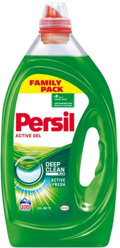 Prací gel PERSIL prací gel Deep Clean Plus Active Gel Regular 100 praní, 5l