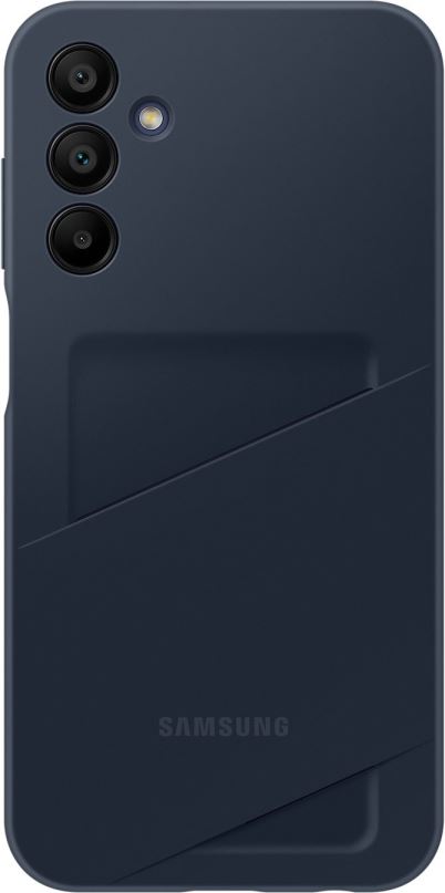 Kryt na mobil Samsung Galaxy A15 Zadní kryt s kapsou na kartu Tmavě modrá