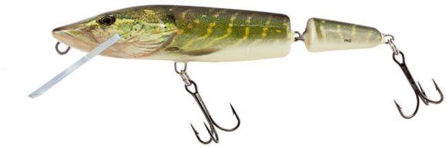Salmo Wobler Pike Jointed Floating 13cm 21g Real Pike