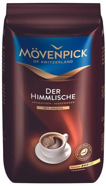 Káva MÖVENPICK of SWITZERLAND Der Himmlische 500g zrno