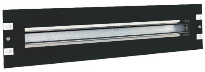 Organizér kabelů Triton RAX-JL-X01-A1 - 19“ jističová lišta 3U rozebíratelná, DIN, černá