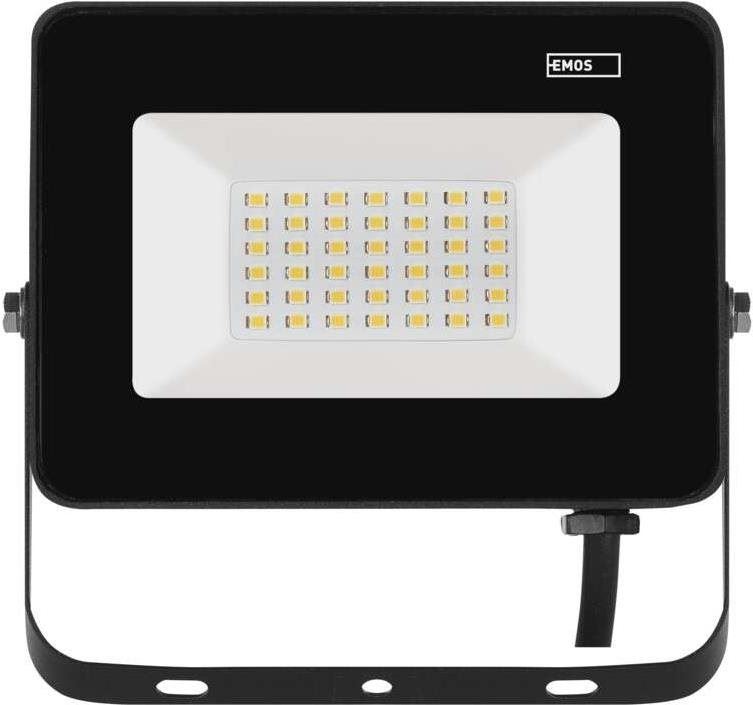 LED reflektor EMOS LED reflektor SIMPO 30 W, černý, neutrální bílá