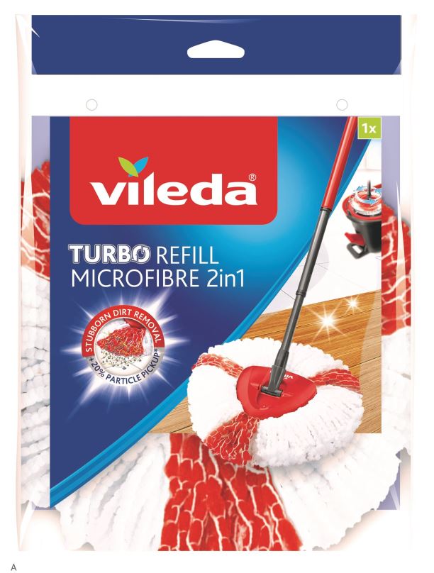 Náhradní mop Vileda TURBO 2v1 náhrada