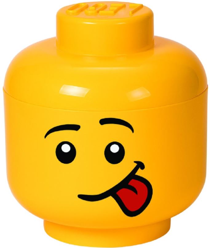 Úložný box LEGO Úložná hlava Silly - malá
