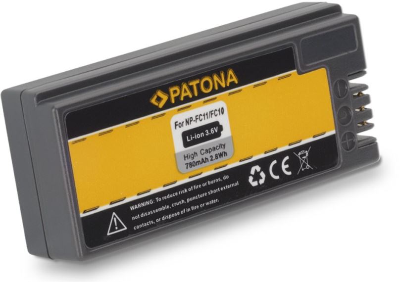 Baterie pro fotoaparát PATONA pro Sony NP-FC10/11 780mAh Li-Ion