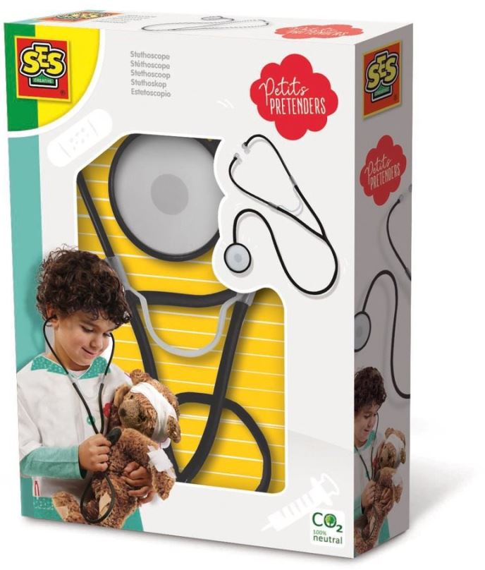Doktorský kufřík pro děti SES Dětský stetoskop