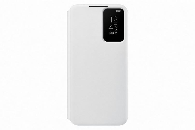 Pouzdro na mobil Samsung Galaxy S22+ 5G Flipové pouzdro Clear View bílé