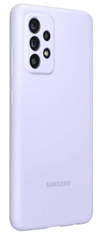 Kryt na mobil Samsung Silikonový Kryt pro Galaxy A52 / A52 5G / A52s Violet
