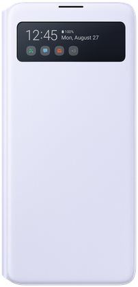 Pouzdro na mobil Samsung flipové pouzdro S View pro Galaxy Note10 Lite bílé