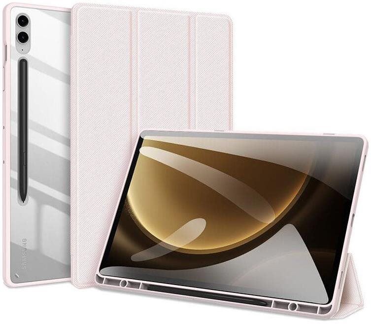 Pouzdro na tablet DUX DUCIS Toby Pouzdro na Samsung Galaxy Tab S9 FE Plus 12.4'', růžové