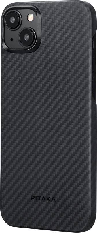 Kryt na mobil Pitaka MagEZ 4 1500D Case Black/Grey Twill iPhone 15 Plus